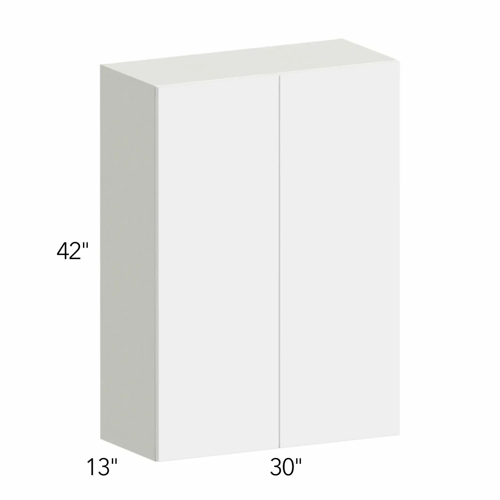 Illume® Tuscany Ida 2 30"W x 42"H x 13"D Wall Cabinet (W3042)