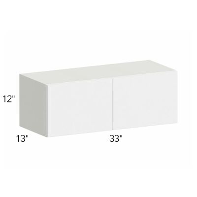 Illume® Tuscany Blanco 33"W x 12"H x 13"D Wall Cabinet (W3312)