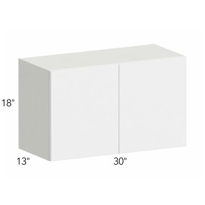Illume® Tuscany Blanco 30"W x 18"H x 13"D Wall Cabinet (W3018)