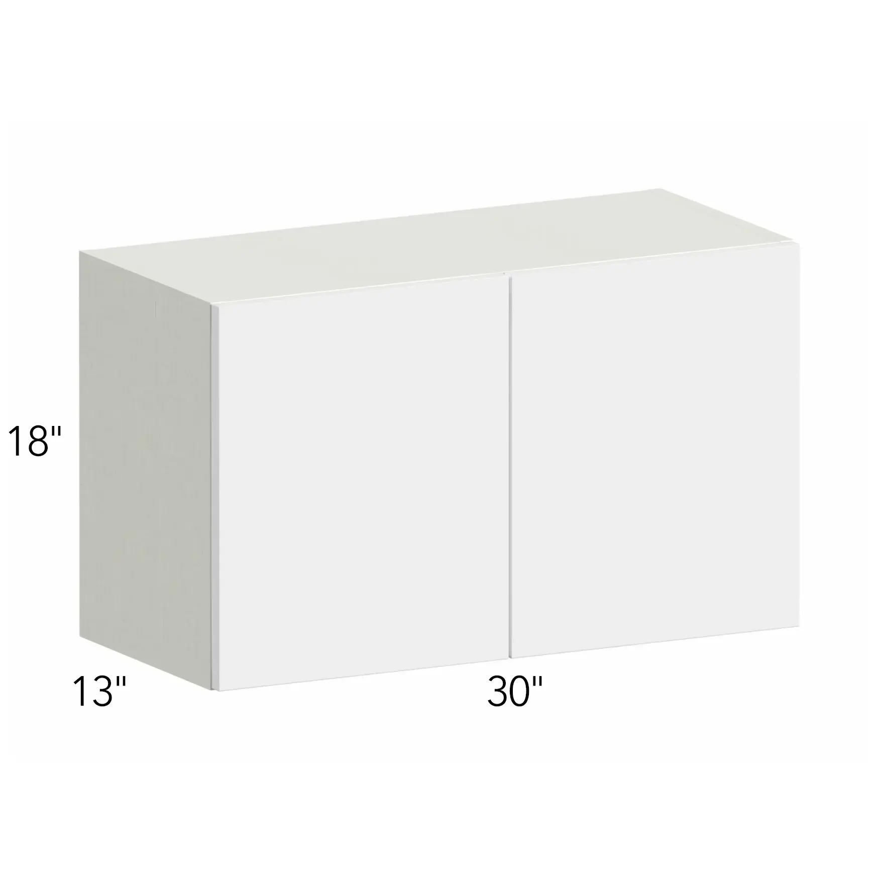 Ovela® Tuscany Ida 2 30"W x 18"H x 13"D Wall Cabinet (W3018)