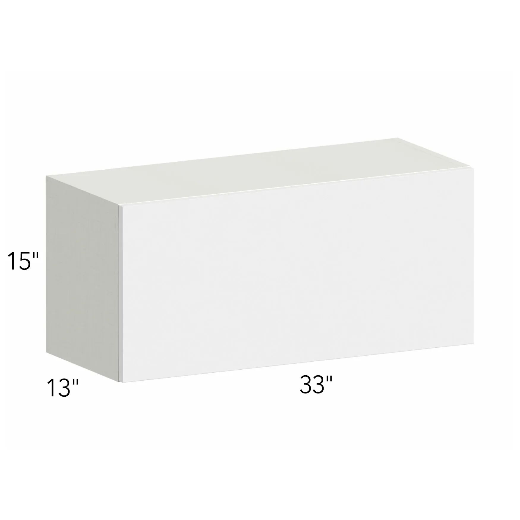 Ovela® Tuscany Blanco 33"W x 15"H x 13"D Wall Cabinet (W3315LU)