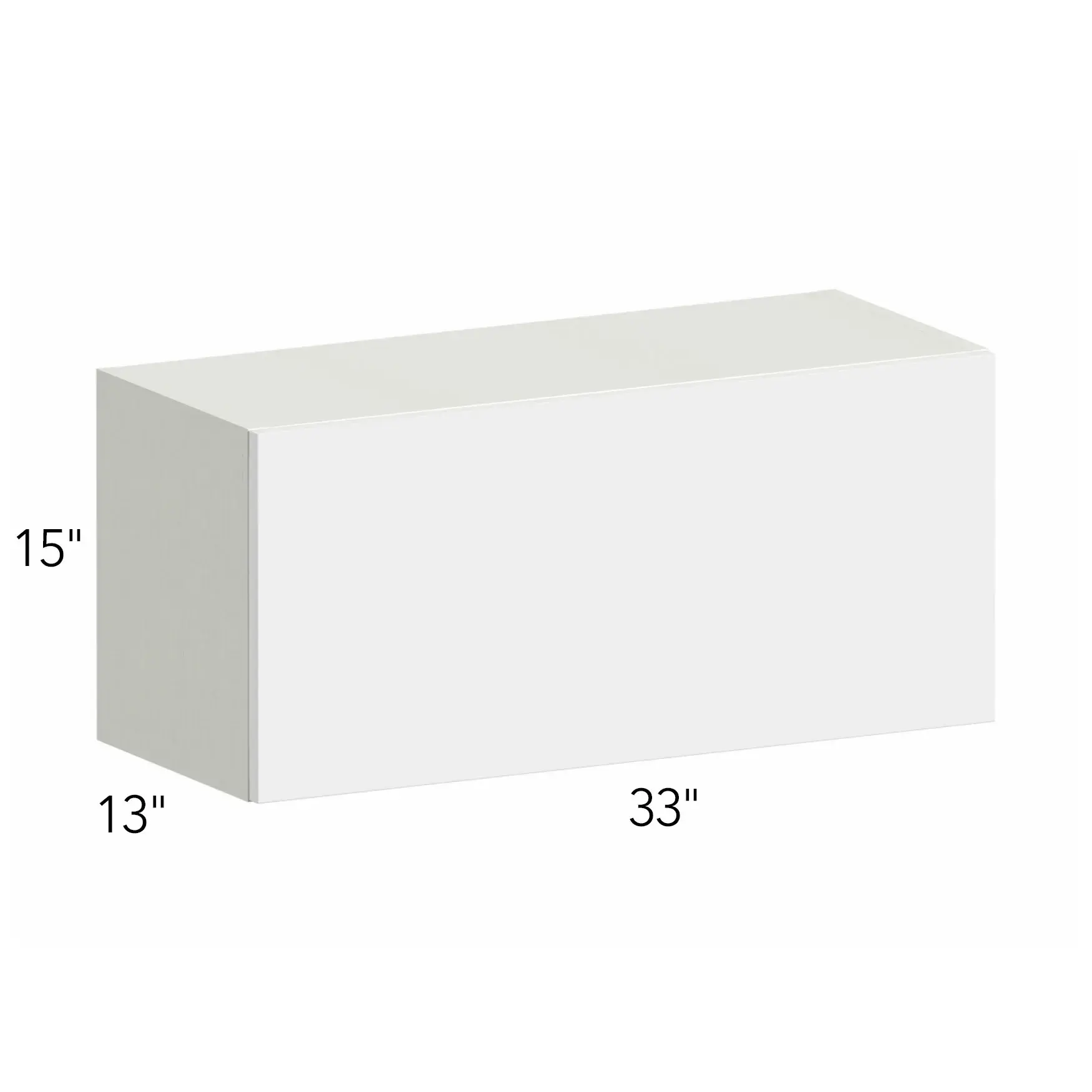 Ovela® Tuscany Blanco 33"W x 15"H x 13"D Wall Cabinet (W3315LU)