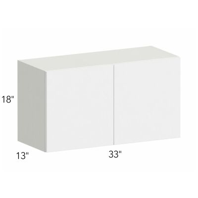 Illume® Tuscany Blanco 33"W x 18"H x 13"D Wall Cabinet (W3318)