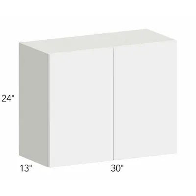 Illume® Catalina Bianco Matte 30"W x 24"H x 13"D Wall Cabinet (W3024)