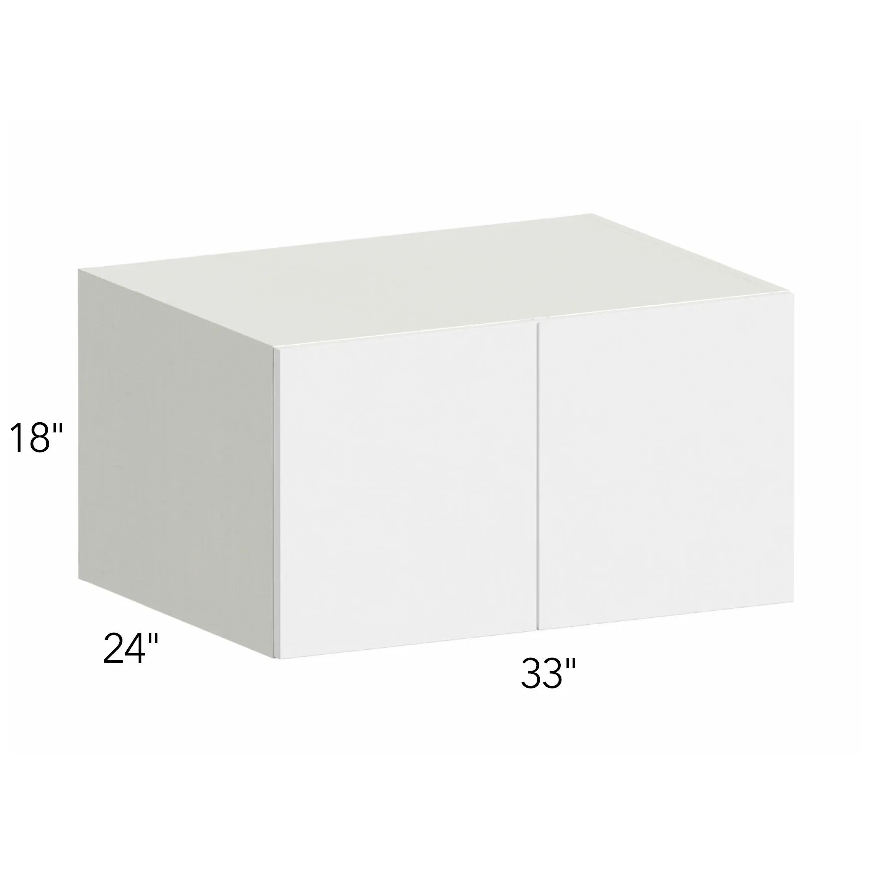 Illume® Tuscany Ida 2 33"W x 18"H x 24"D Wall Cabinet (W331824)
