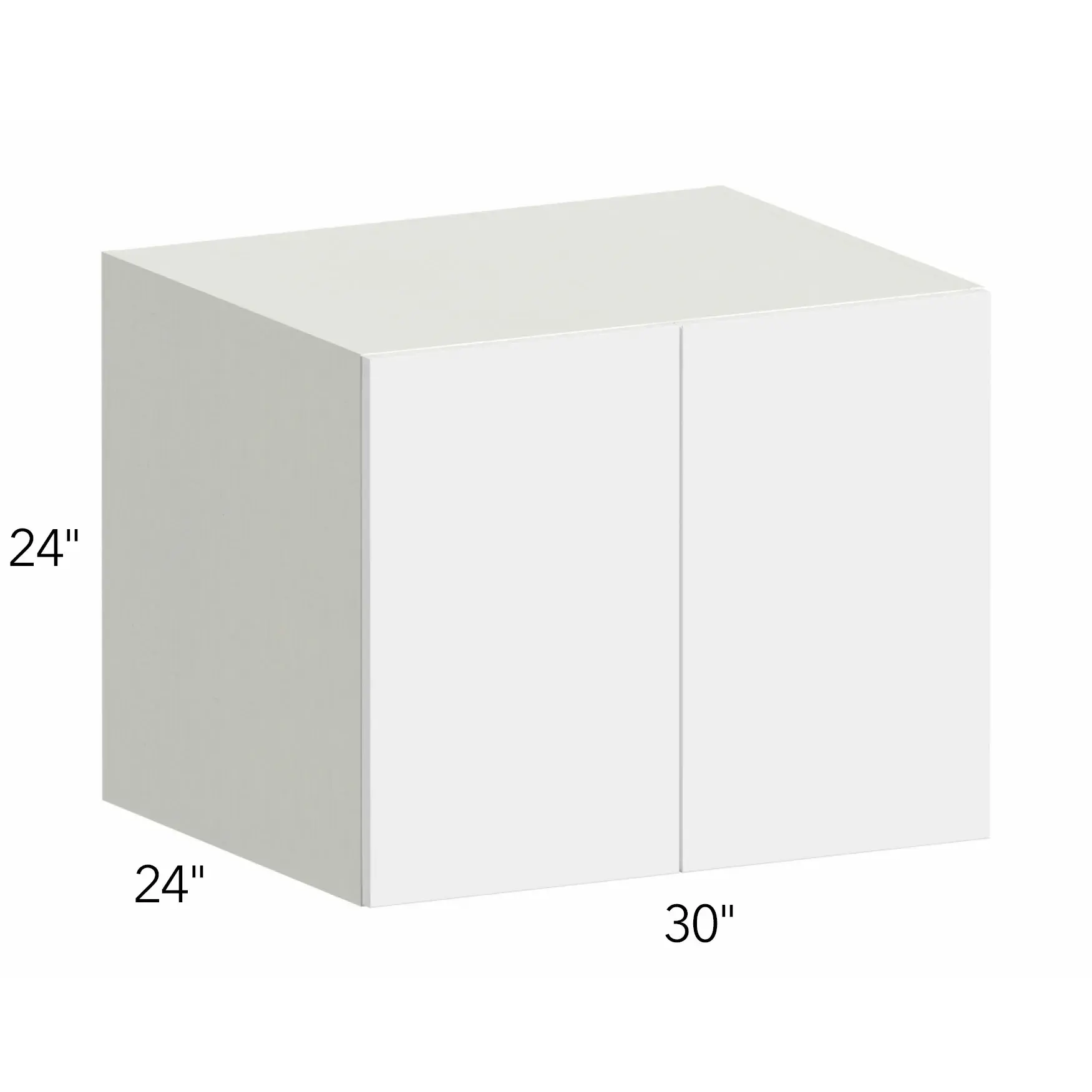 Ovela® Tuscany Ida 2 30"W x 24"H x 24"D Wall Cabinet (W302424)