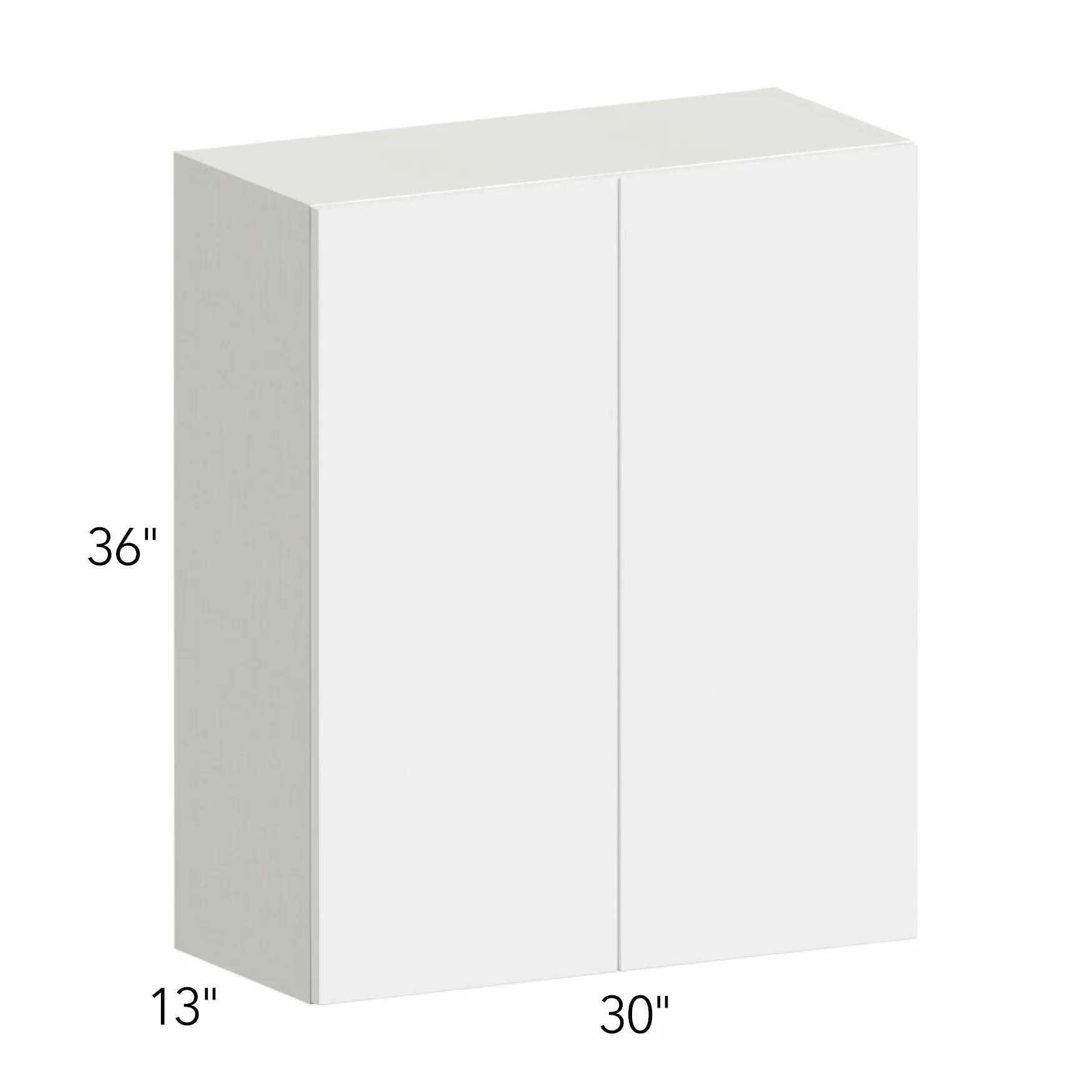 Ovela® Tuscany Ida 2 30"W x 36"H x 13"D Wall Cabinet (W3036)