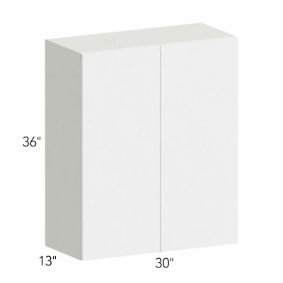 Ovela® Tuscany Ida 2 30"W x 36"H x 13"D Wall Cabinet (W3036)