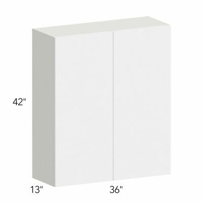 Ovela® Tuscany Antracita 36"W x 42"H x 13"D Wall Cabinet (W3642)