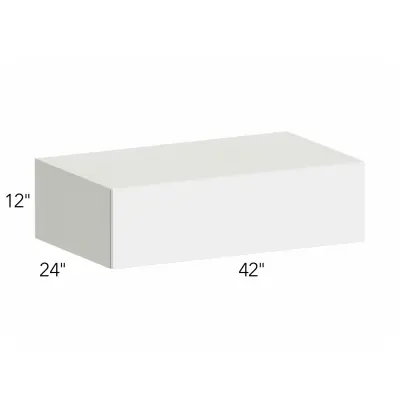 Illume® Tuscany Azul Marino 42"W x 12"H x 24"D Wall Cabinet (W421224LU)