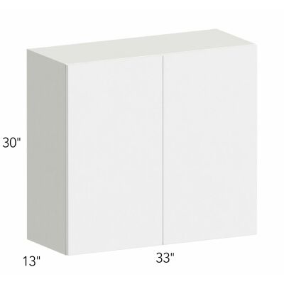 Illume® Tuscany Como Ash 2 33"W x 30"H x 13"D Wall Cabinet (W3330)