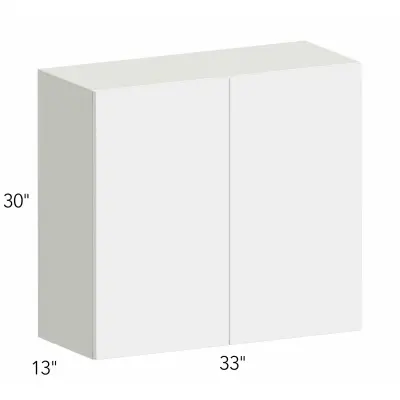 Illume® Tuscany Azul Marino 33"W x 30"H x 13"D Wall Cabinet (W3330)