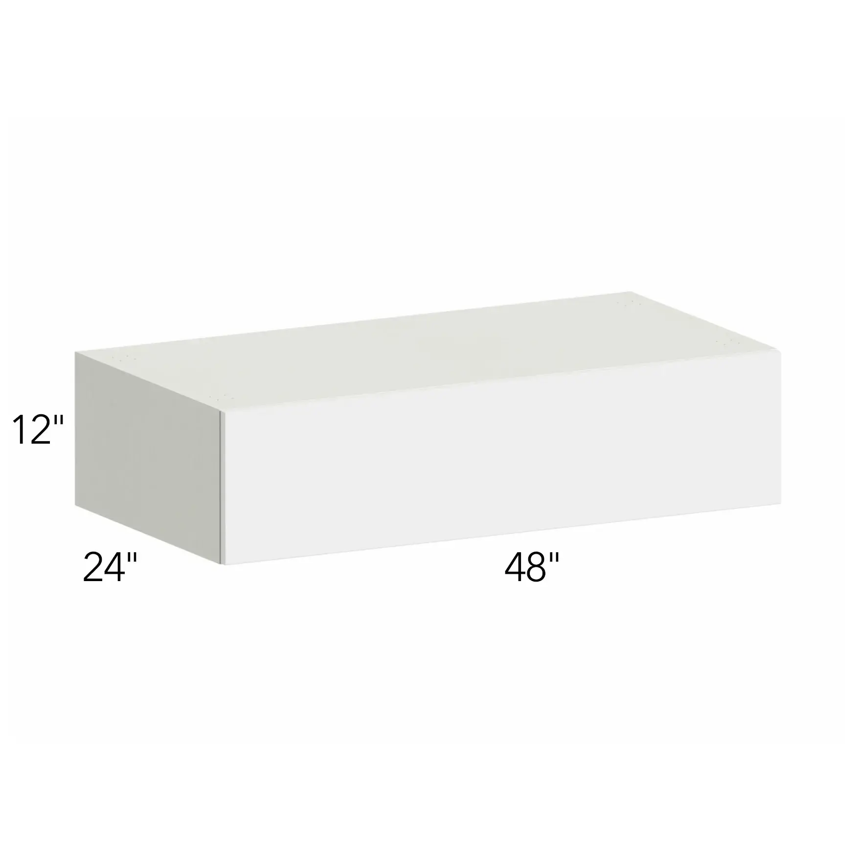 Illume® Tuscany Ida 1 48"W x 12"H x 24"D Wall Cabinet (W481224LU)