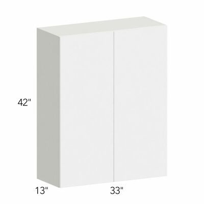 Ovela® Tuscany Ida 2 33"W x 42"H x 13"D Wall Cabinet (W3342)