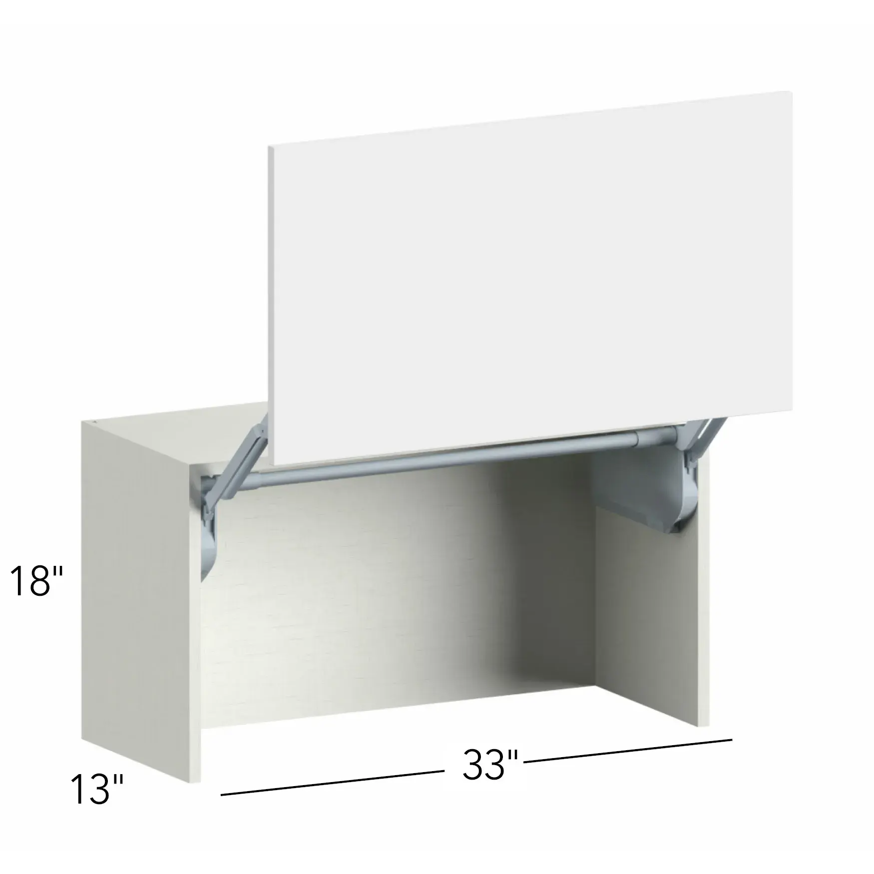 Ovela® Tuscany Ida 2 33"W x 18"H x 13"D Wall Appliance Cabinet (WAC3318)
