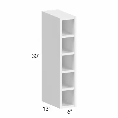 Ovela® Catalina Como Ash 2 6"W x 30"H x 13"D Wall Wine Cube (WC0630)