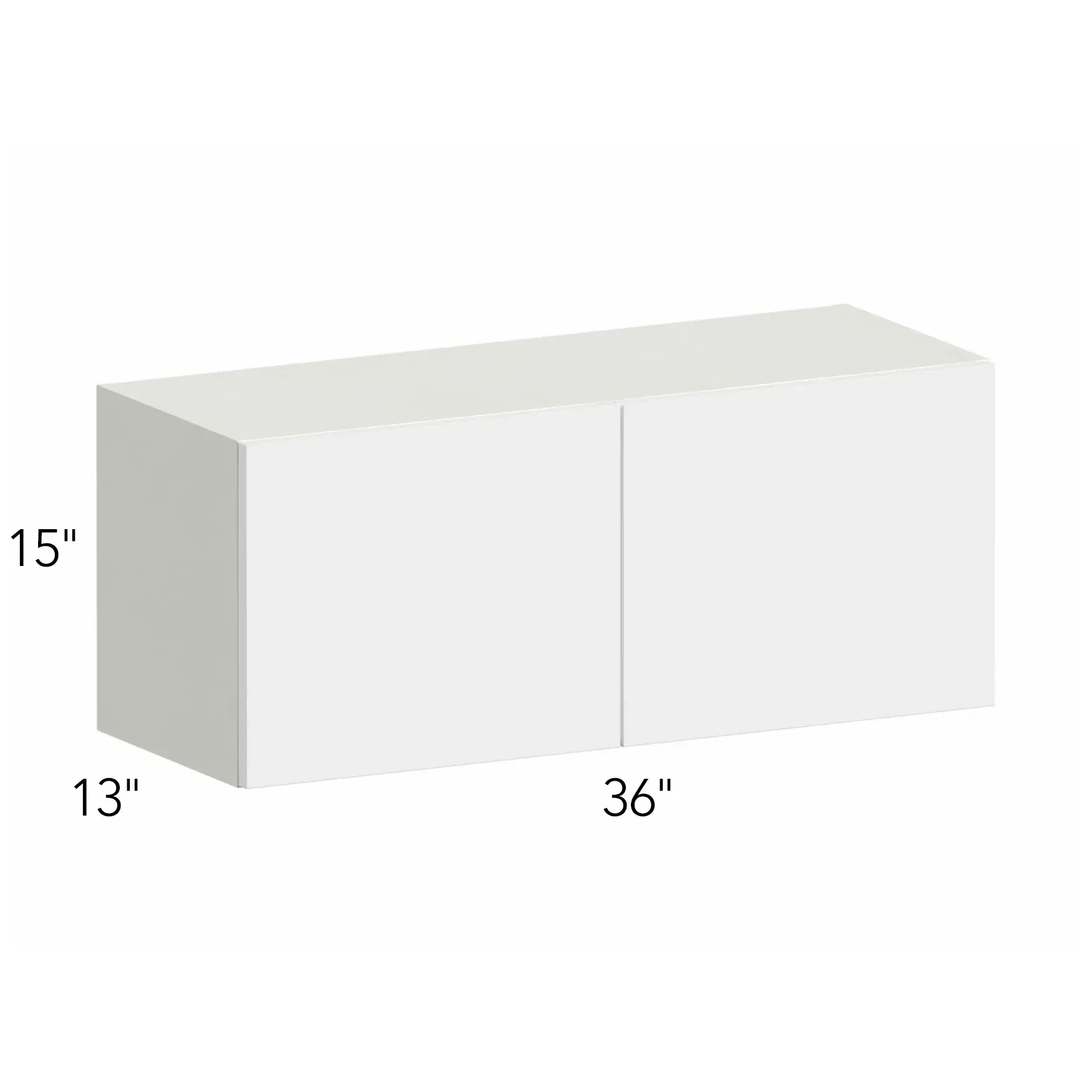 Ovela® Tuscany Ida 2 36"W x 15"H x 13"D Wall Cabinet (W3615)