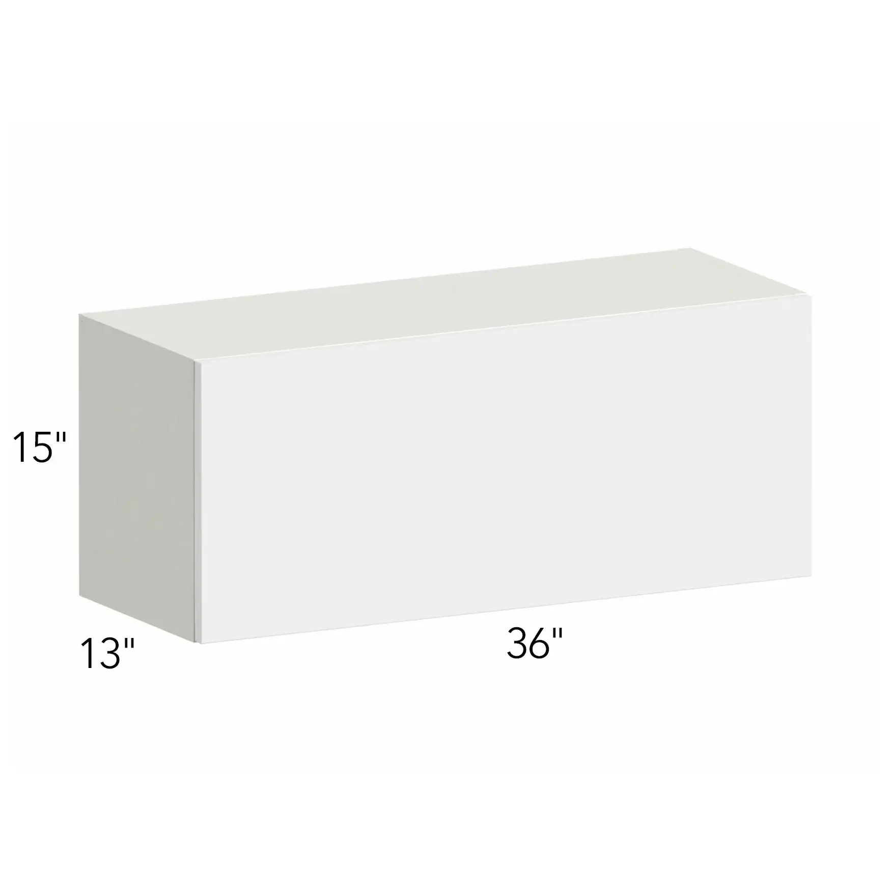 Ovela® Tuscany Ida 2 36"W x 15"H x 13"D Wall Cabinet (W3615LU)