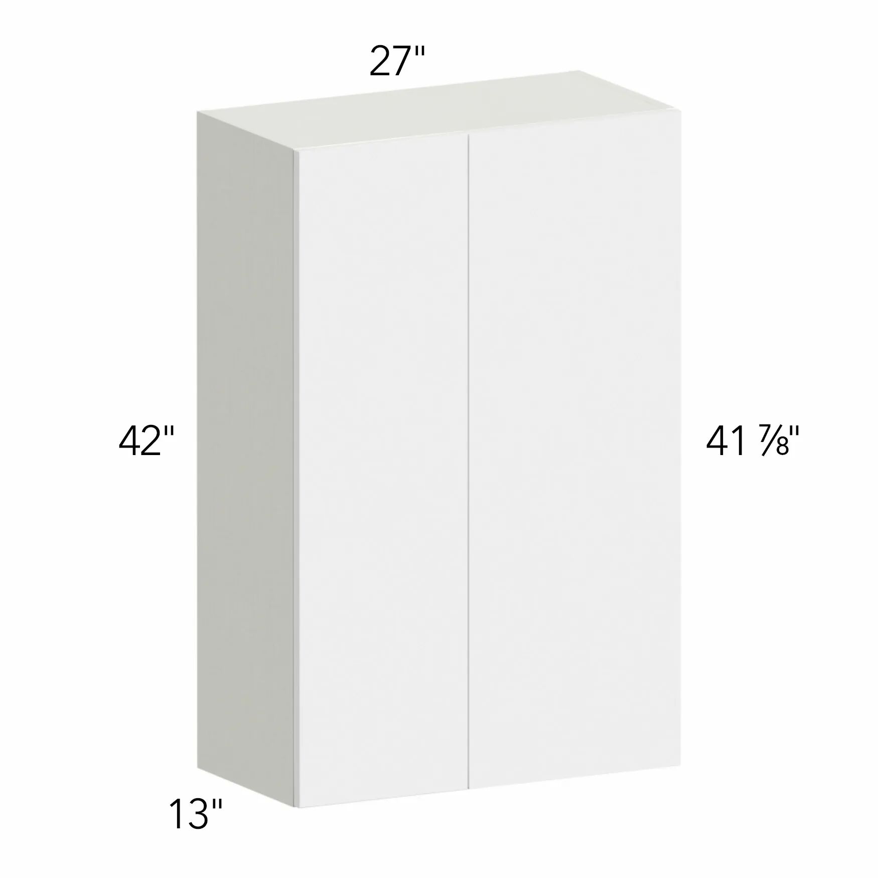 Ovela® Catalina Como Ash 2 27"W x 42"H x 13"D Blind Corner Cabinet (WBC2742)