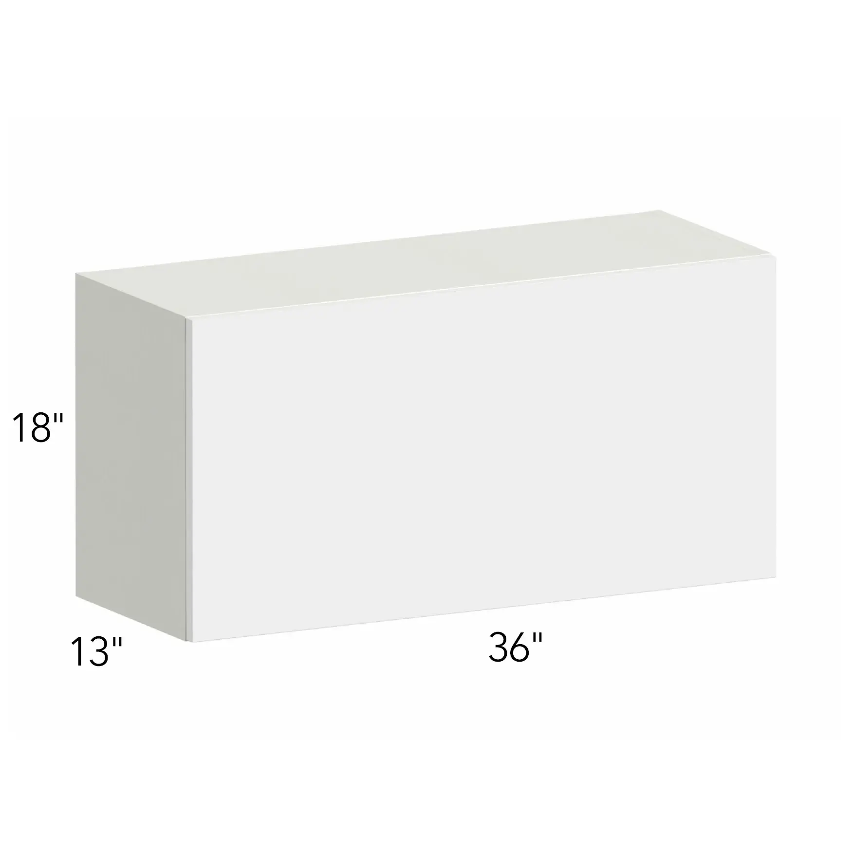 Illume® Tuscany Ida 2 36"W x 18"H x 13"D Wall Cabinet (W3618LU)