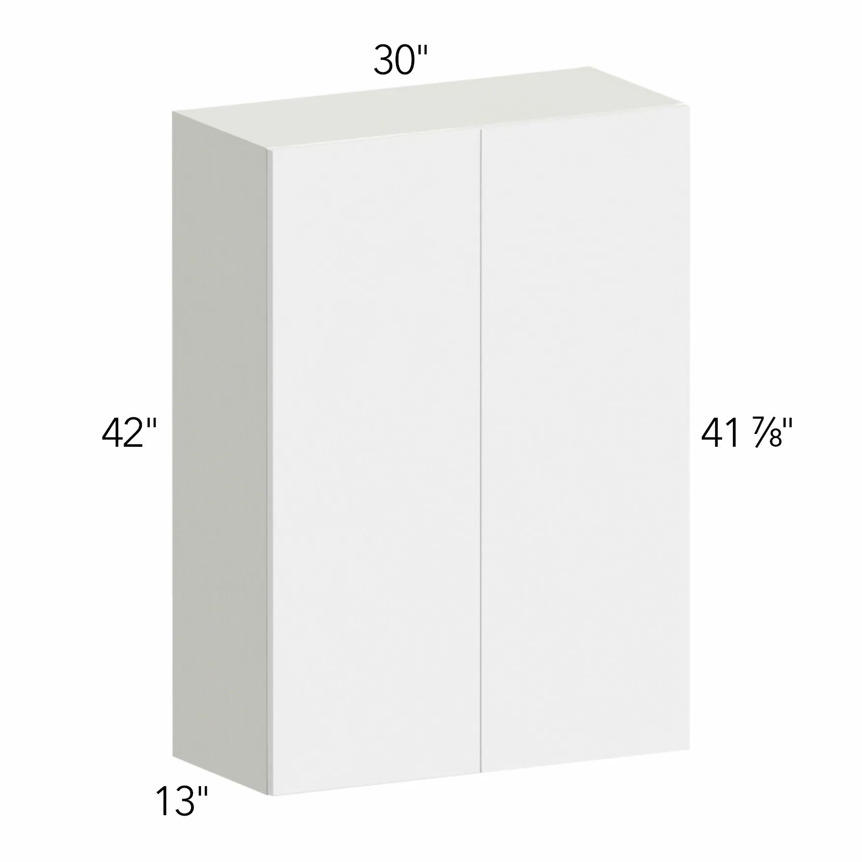 Ovela® Tuscany Olmo 3 30"W x 42"H x 13"D Blind Corner Cabinet (WBC3042)