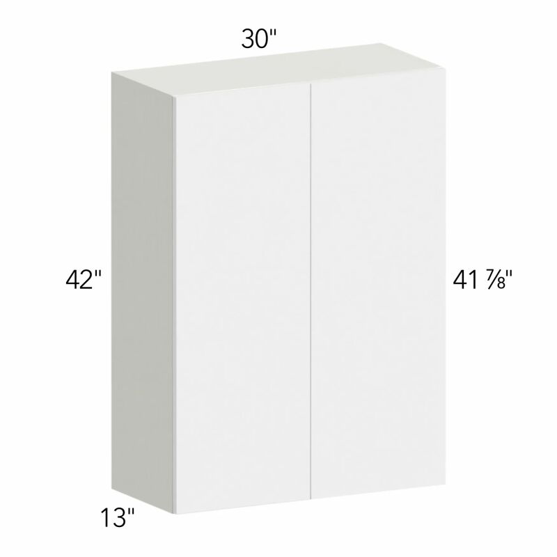 Ovela® Tuscany Como Ash 1 30"W x 42"H x 13"D Blind Corner Cabinet (WBC3042)