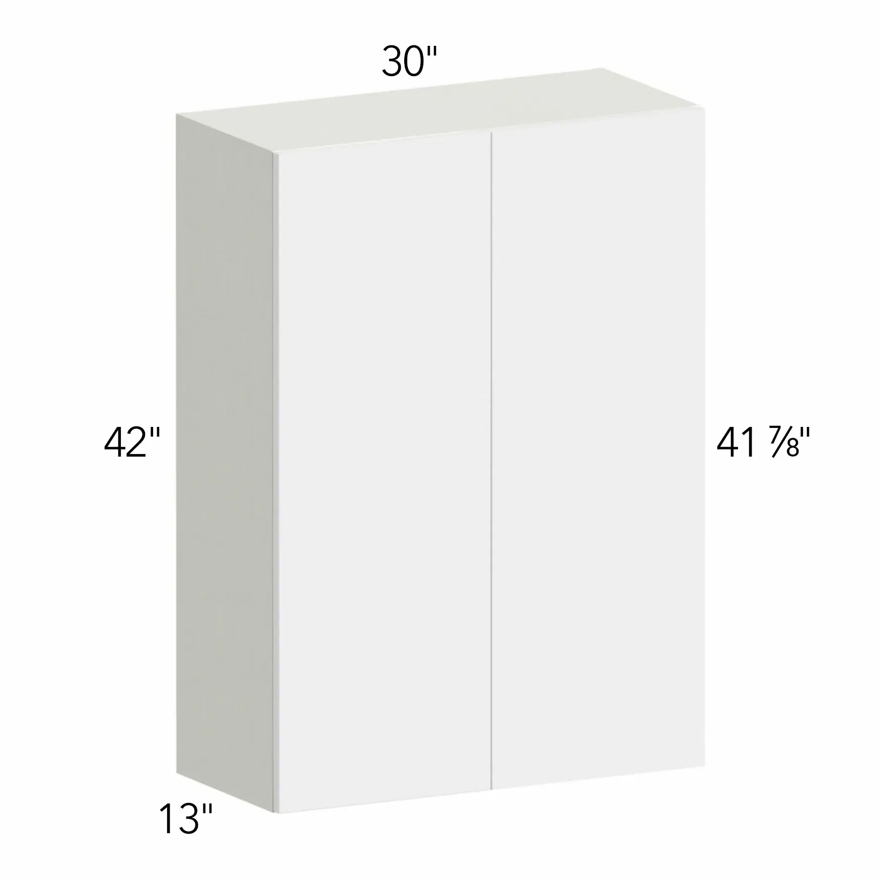Ovela® Tuscany Olmo 3 30"W x 42"H x 13"D Blind Corner Cabinet (WBC3042)