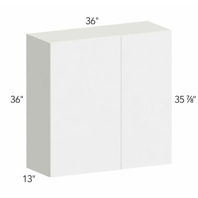Illume® Tuscany Como Ash 2 36"W x 36"H x 13"D Blind Corner Cabinet (WBC3636)