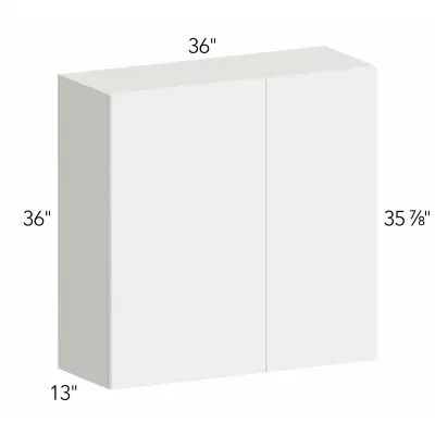 Ovela® Catalina Como Ash 2 36"W x 36"H x 13"D Blind Corner Cabinet (WBC3636)