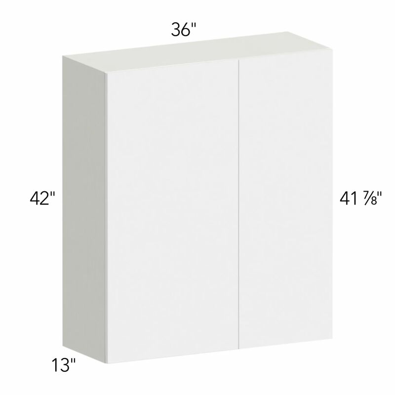 Ovela® Catalina Como Ash 2 36"W x 42"H x 13"D Blind Corner Cabinet (WBC3642)