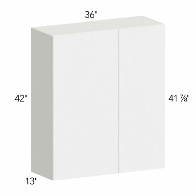 Illume® Tuscany Como Ash 2 36"W x 42"H x 13"D Blind Corner Cabinet (WBC3642)
