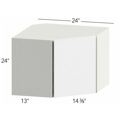 Illume® Tuscany Nocce 3 24"W x 18"H x 24"D Diagonal Corner Wall Cabinet (WDC2418)