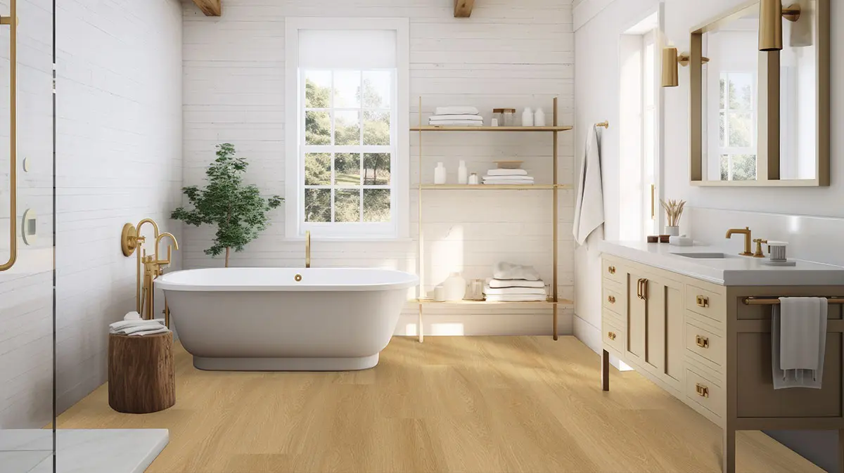 Laurel™ Bayside Buff Luxury Vinyl Planks