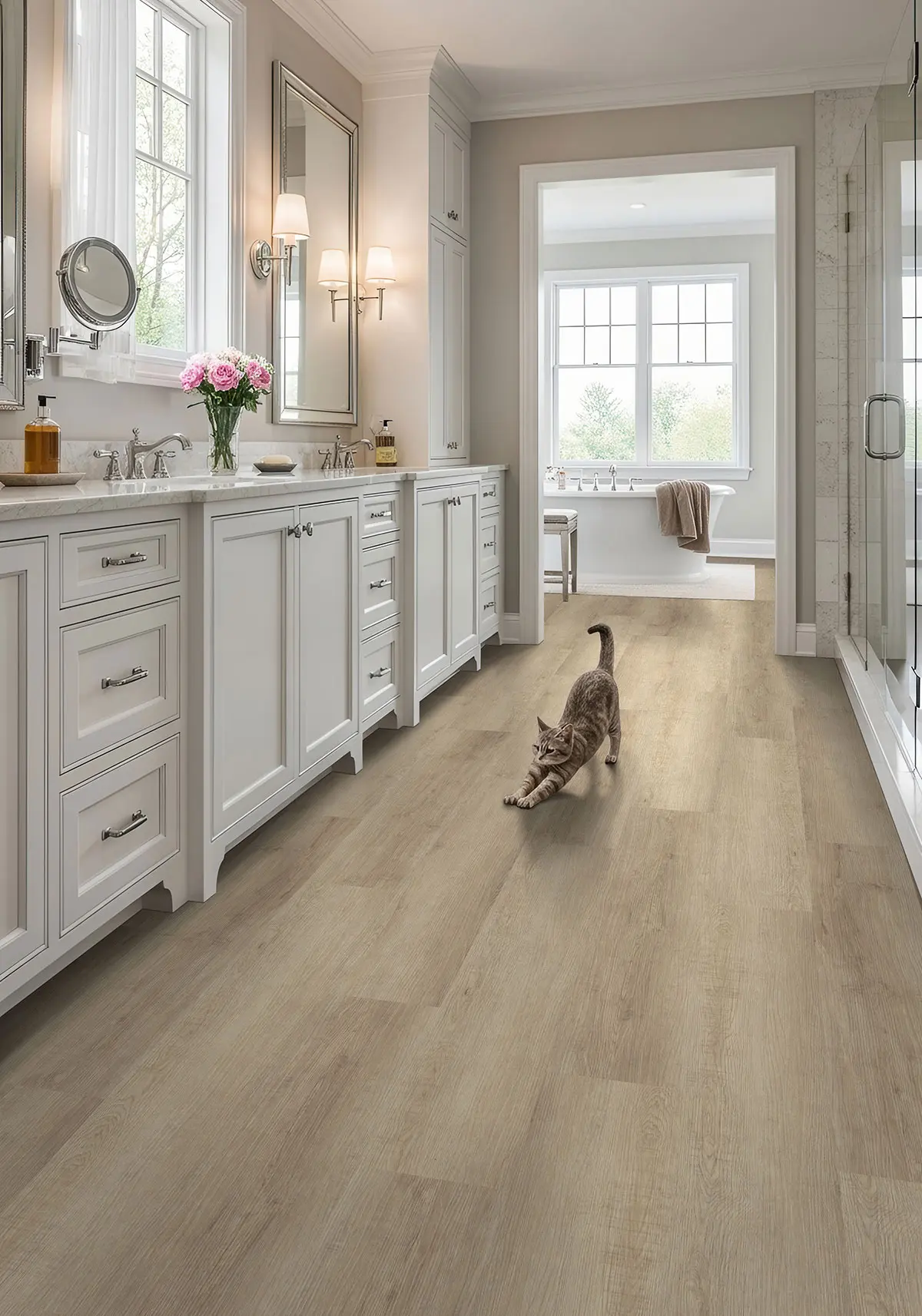 Laurel Saddle Wood Luxury Vinyl Planks