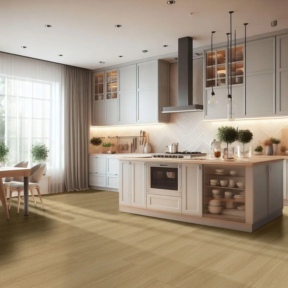 Laurel Reserve™ Bayside Buff Luxury Vinyl Planks