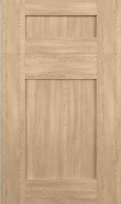 Ovela® Tuscany Como Ash 2 24"W x 18"H x 24"D Pie Cut Corner Cabinet (WPC2418)