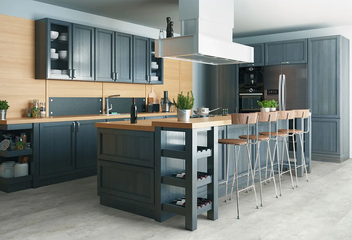 Trecento® Mountains Gray® Luxury Vinyl Tile