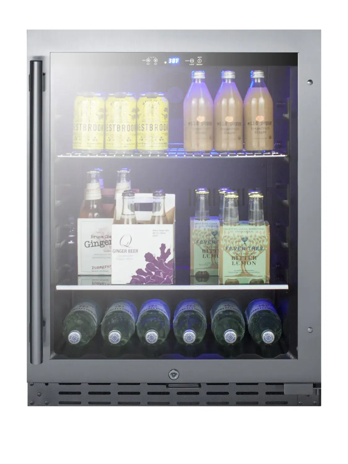 Summit ALBV2466 24" Wide Built-In Beverage Cooler, ADA Compliant