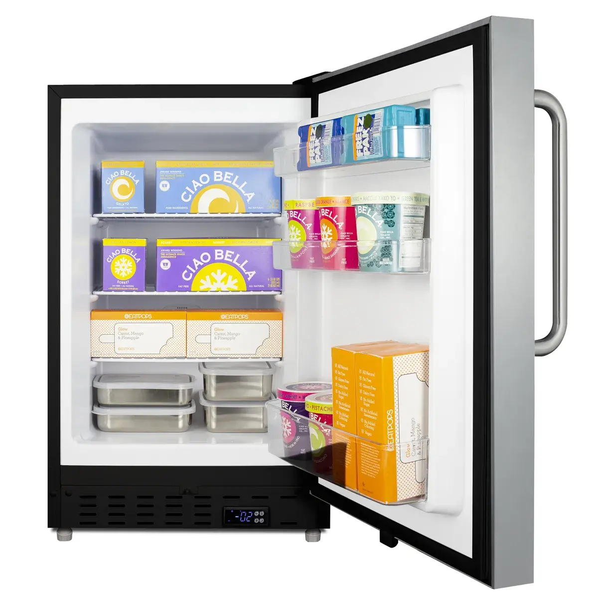 Summit ALFZ37BSSTB 21" Wide Built-In All-Freezer, ADA Compliant