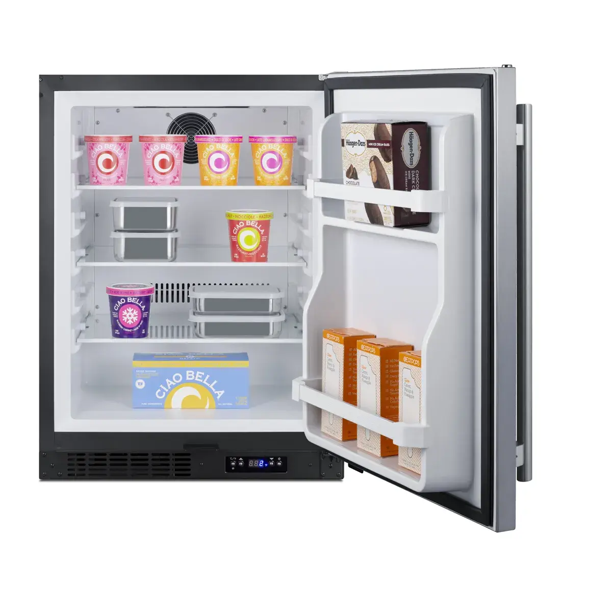 Summit ALFZ51CSS 24" Wide Built-In All-Freezer, ADA Compliant