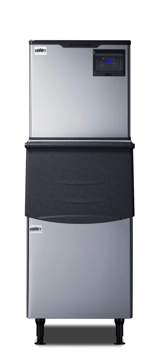 Summit BIM352KBIN 350 lb. Commercial Ice Machine With Stainless Steel Bin