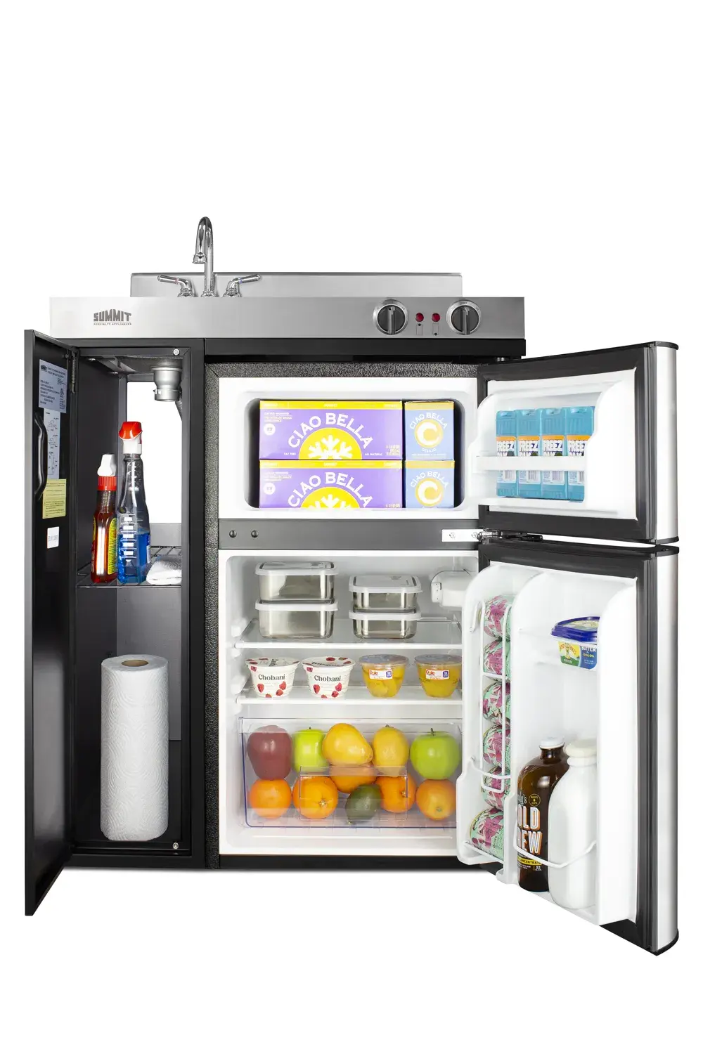 Summit C30ELBK 30" Wide All-In-One Kitchenette