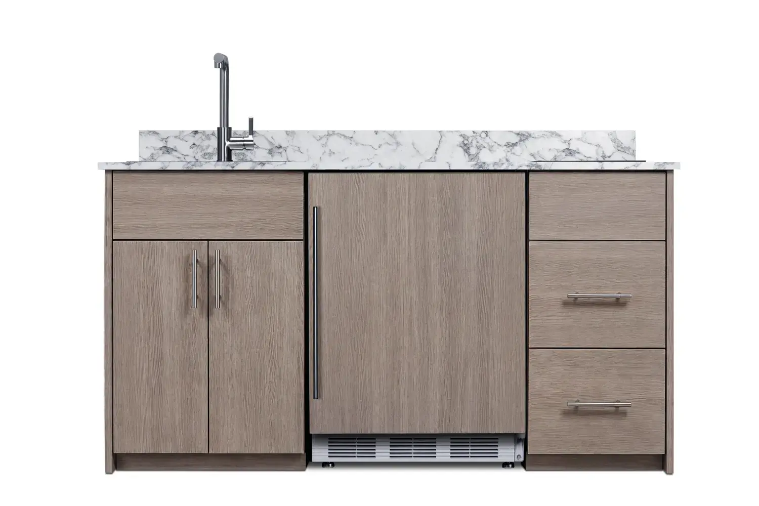 Summit CALDERADB33ISINKL Turnkey Caldera Kitchen, ADA-Compliant