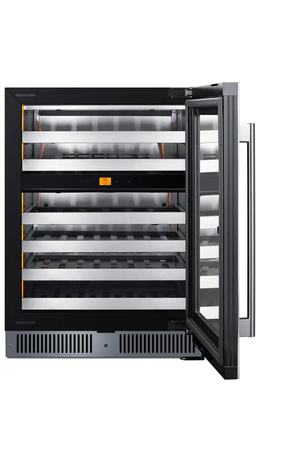Summit CL244WC2 24" Dual Zone Built-In Wine Cellar