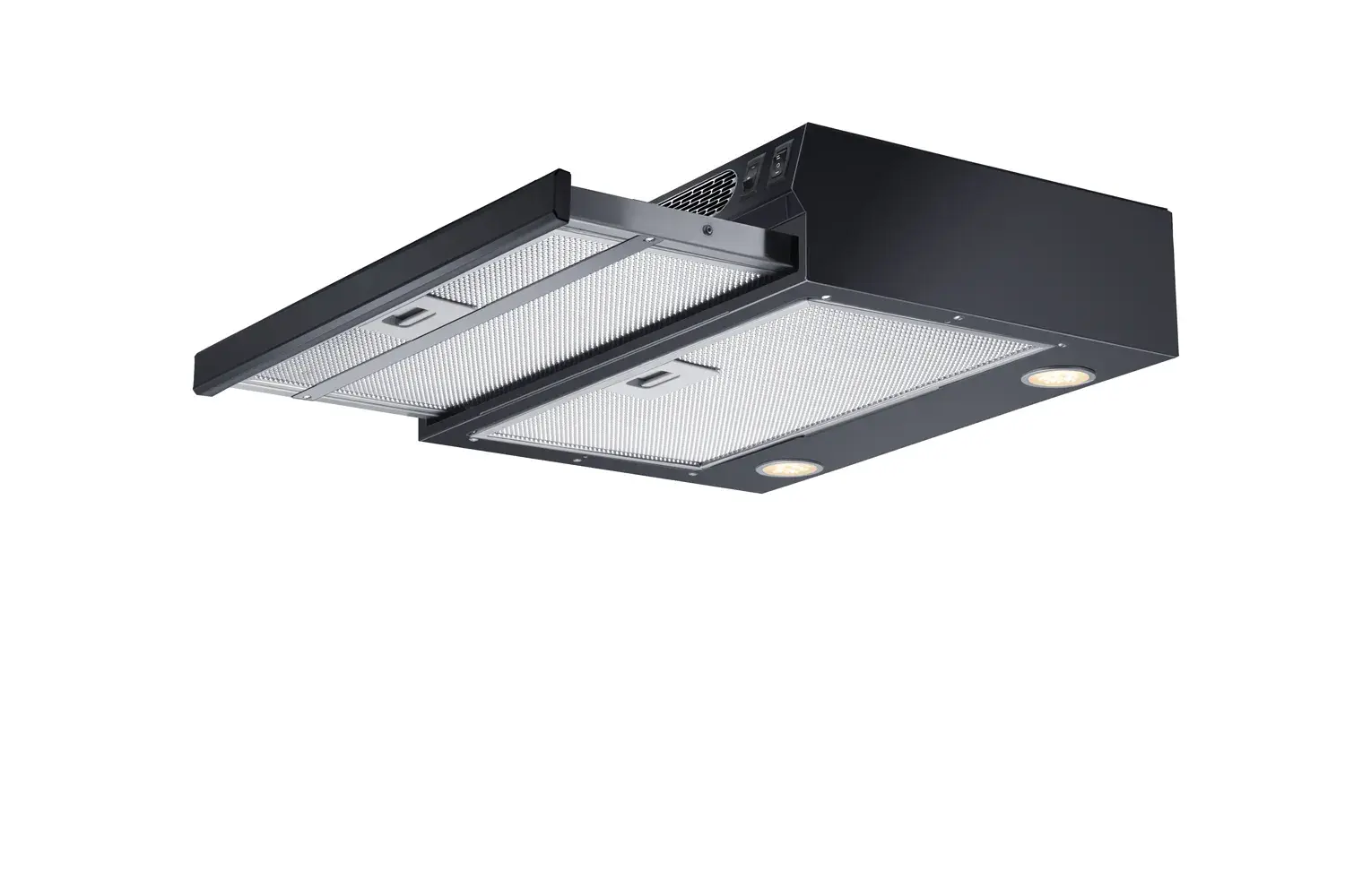 Summit HRTX18B 18" Under Cabinet Ductless Retractable Range Hood
