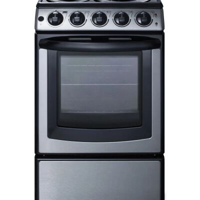 Summit PROEL20SS 20" Wide Electric Coil Range