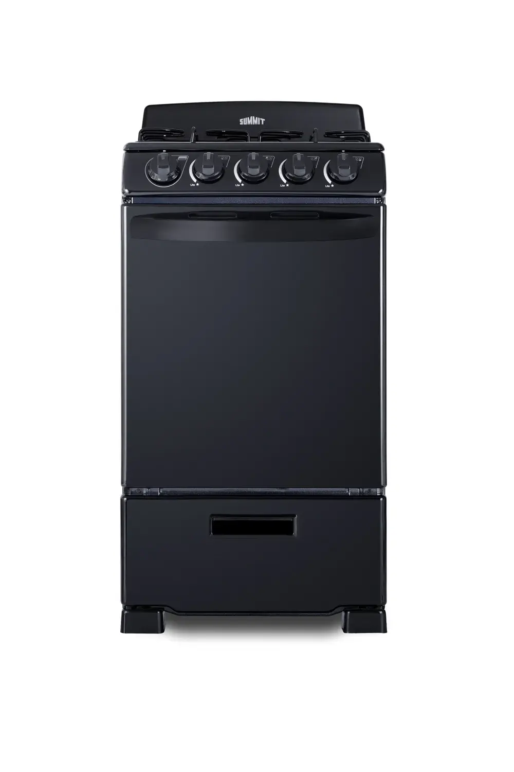 Summit RG201B 20" Wide Gas Range