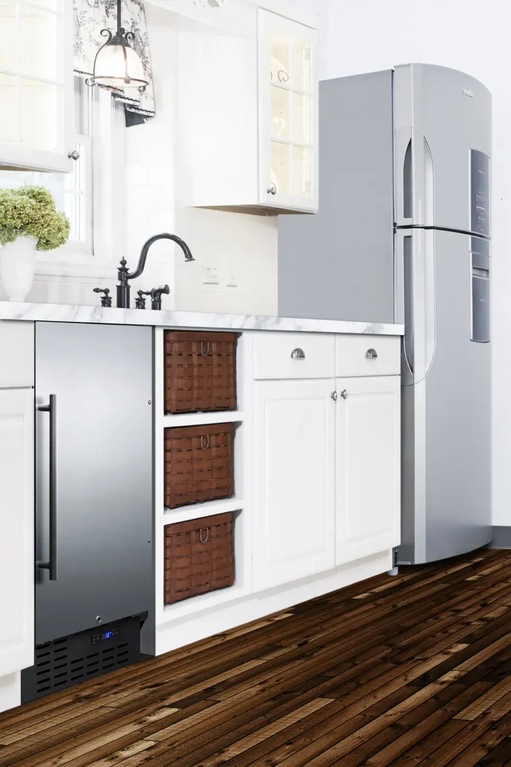 Summit SCFF1842SS 18" Built-In All-Freezer