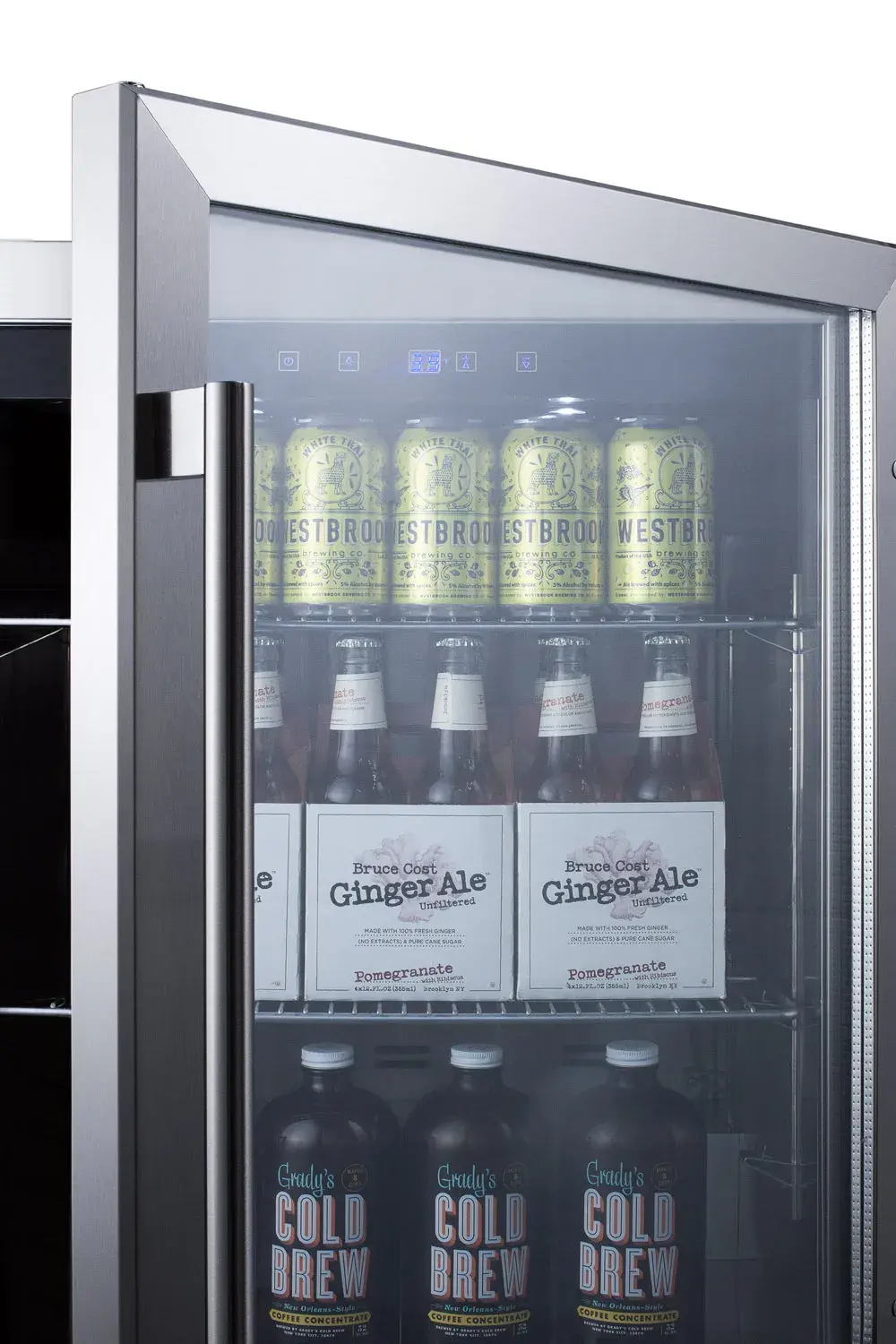 Summit SCR611GLOS 24" Wide Outdoor Beverage Center