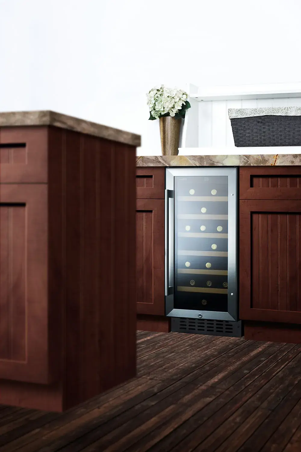 Summit SWC1535B 15" Wide Built-In Wine Cellar